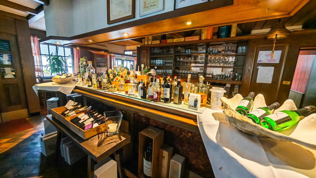 Tresen im Restaurant